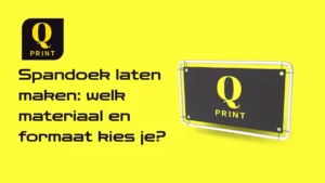 spandoek laten maken